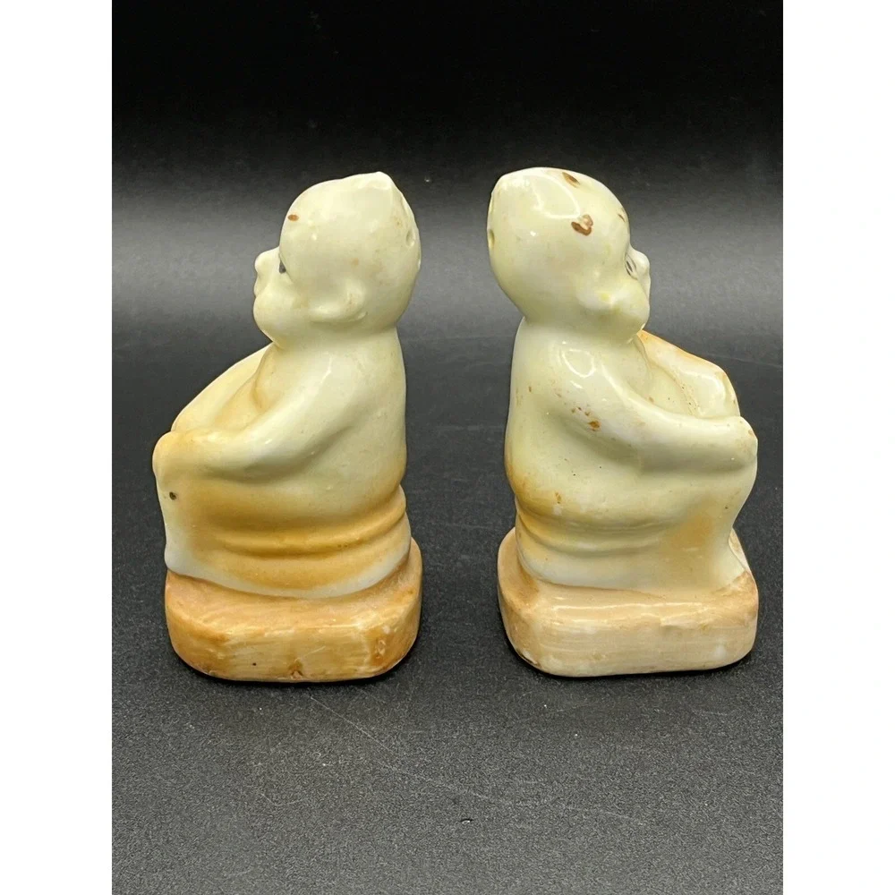 Vtg Billycan and Billycant Salt‎ & Pepper Shakers 1950s Made in Japan 3